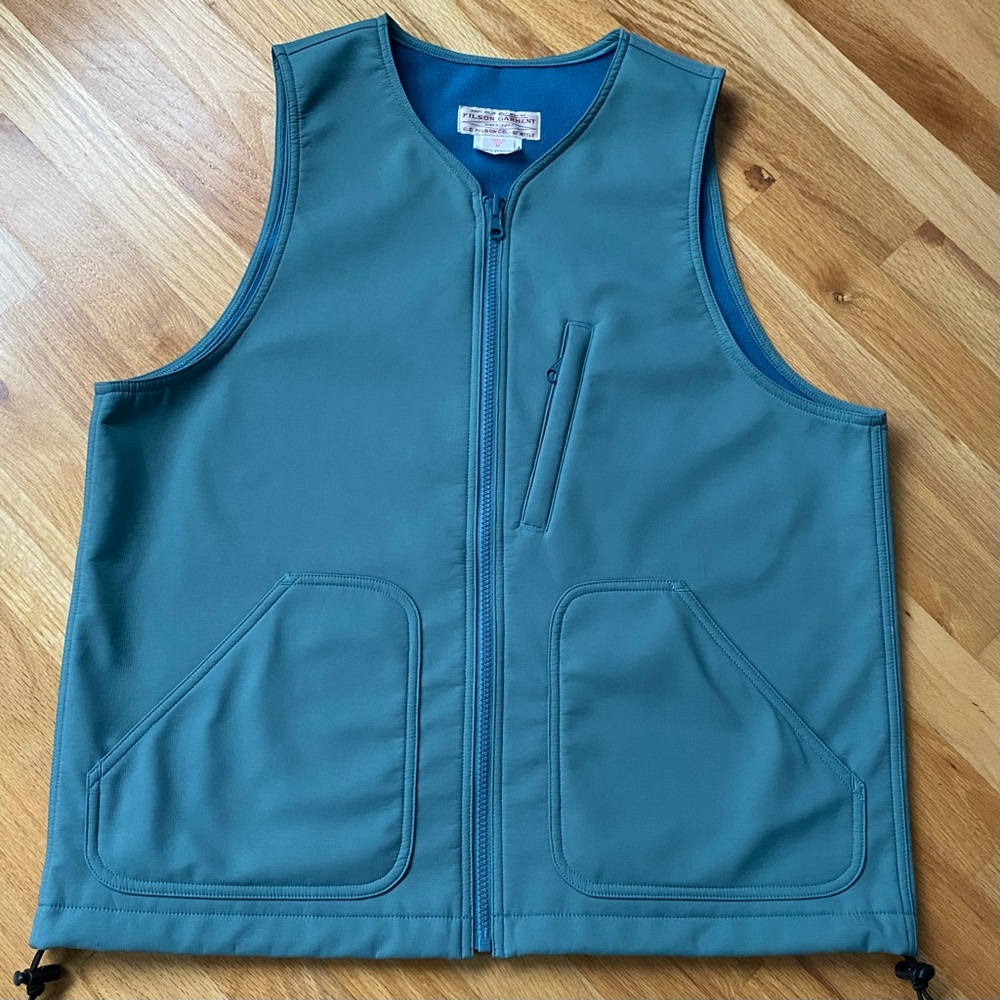 Filson Vintage Fleece Vest Sz Medium